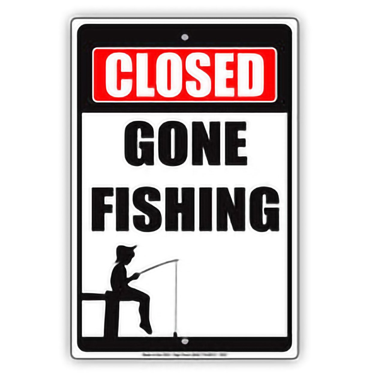 Gone Fishing Sign