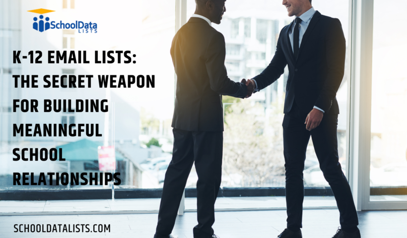 K-12 Email Lists
