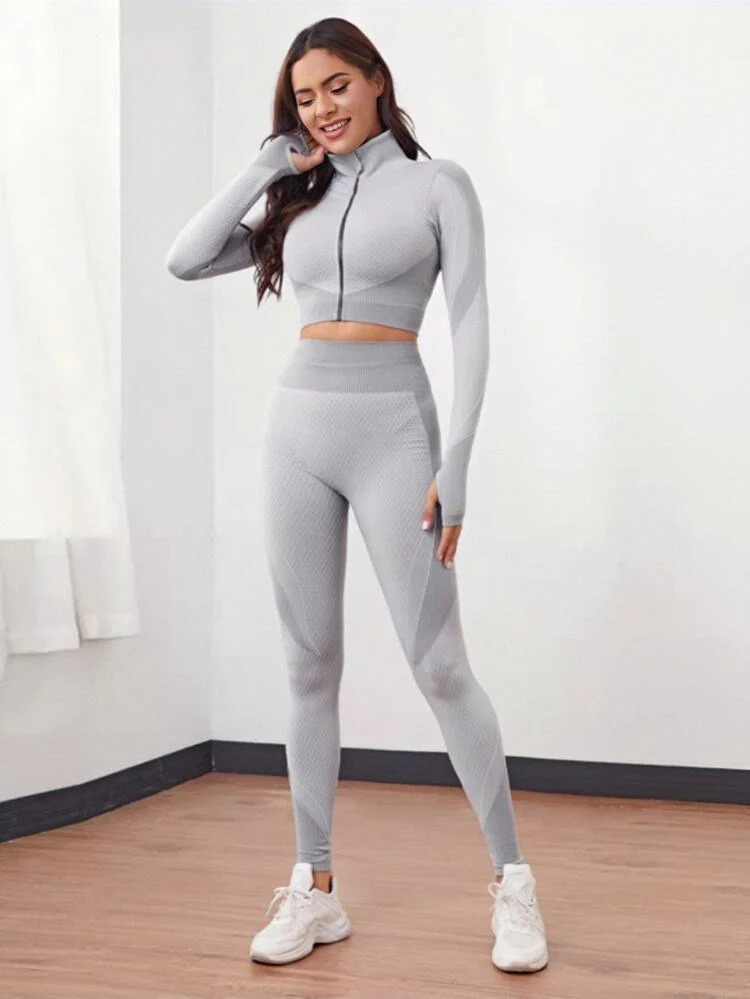 long sleeve workout tops