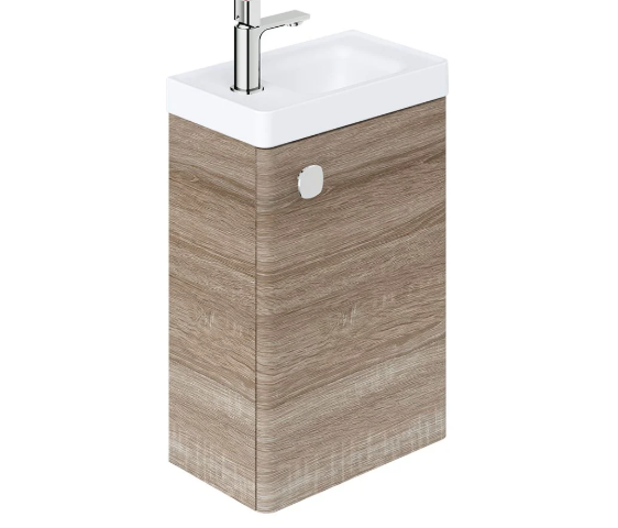 narrow wall hung vanity units