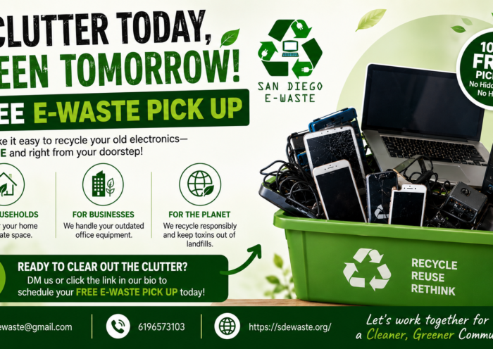 Free E-Waste Pick Up