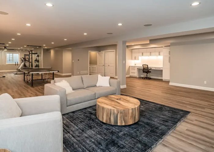 basement renovation in Louisville